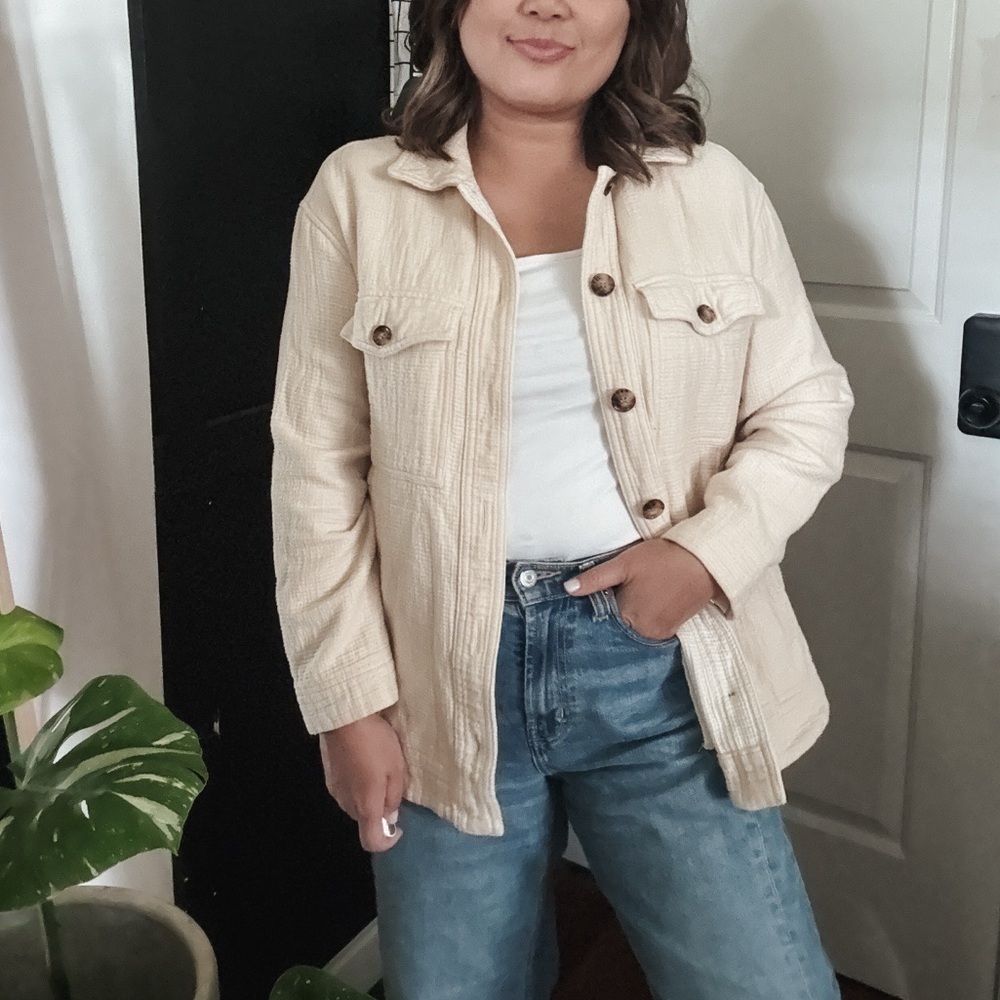 MADEWELL Waffleback Branner Shirt-Jacket. XS
